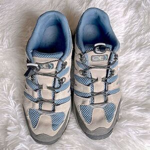 Outdoor Evolution Bungee Lace & Leather Hiking Shoes 7.5/8